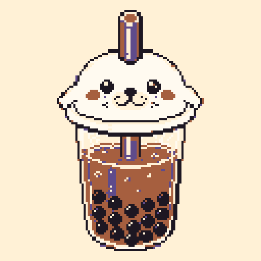 Bubble Tea with Dawn palette