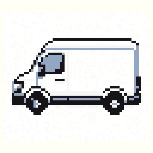 Vehicle pixel art preview