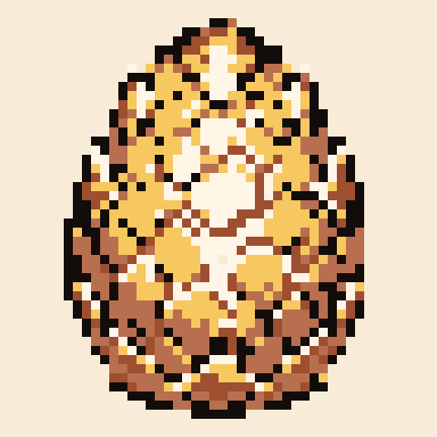 Dragon Egg with Ember palette