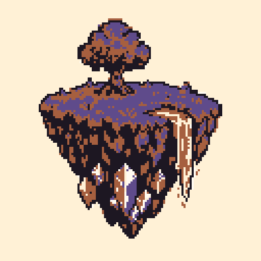 Floating Island with Dawn palette