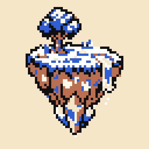 Floating Island with NES palette