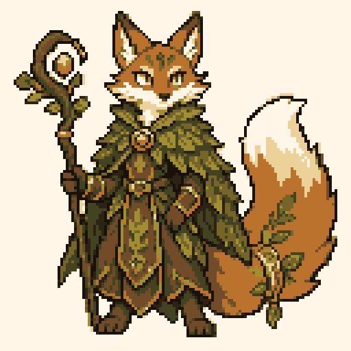 Forest body pixel art preview