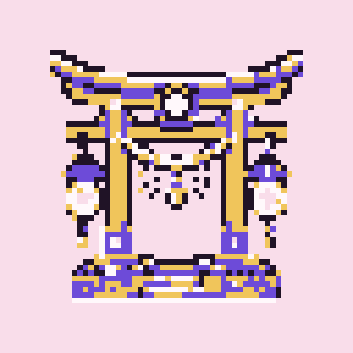Lantern Shrine with Bubblegum palette