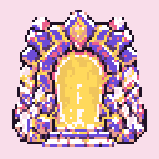 Lava Doorway with Bubblegum palette