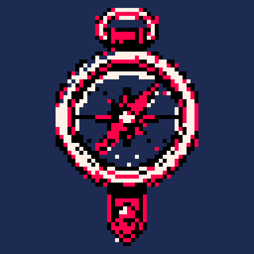 Magic Compass with PICO-8 palette