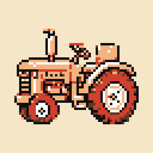 Mini Tractor with NES palette