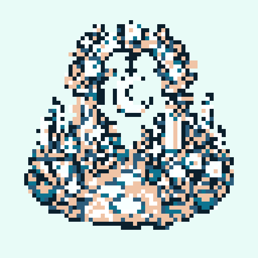 Moon Garden with Ocean palette