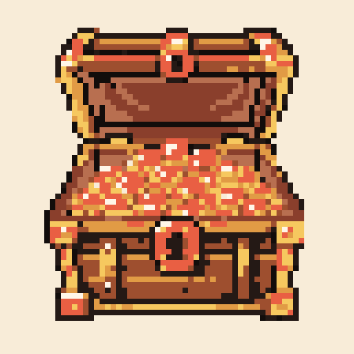 Pirate Chest with Ember palette