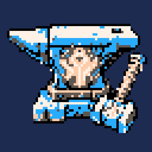 Rune Anvil with PICO-8 palette