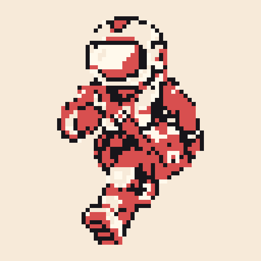 Space Courier with Tomodachi palette