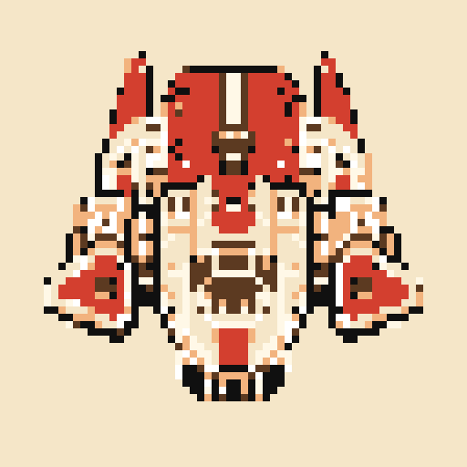 Starship Courier with NES palette