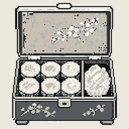 Sushi Bento with Mono palette