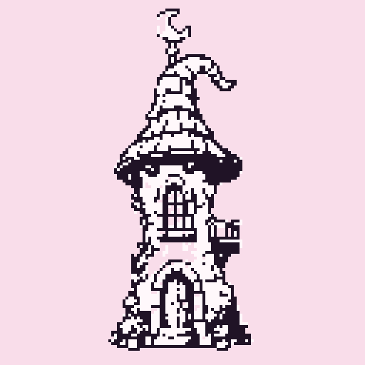 Wizard Tower with Bubblegum palette