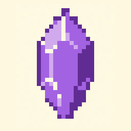 Crystal: planes pixel art preview